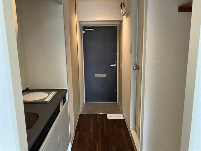 グリーンプラザ東あずまの玄関