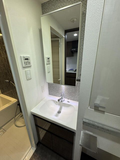 XEBEC明大前の洗面所|使いやすい洗面所です