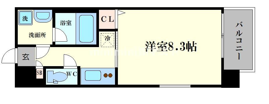 Primavera Namba Minamiの間取り