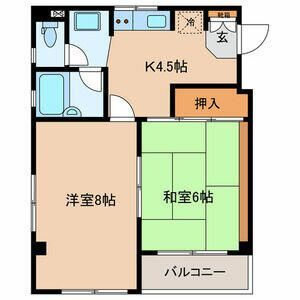 ウィステリアⅠの間取り