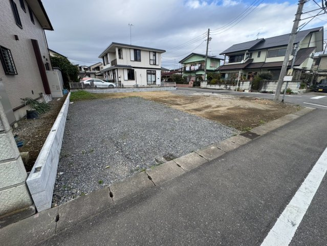 宇都宮市雀の宮七丁目の前面道路含む現地写真