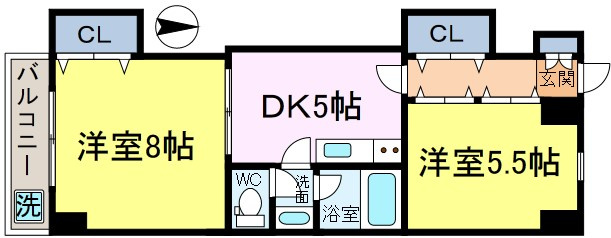 メゾン・ピュールの間取り