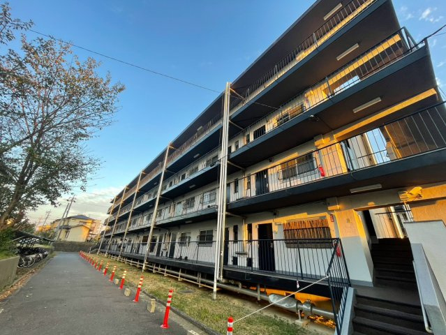 ビレッジハウス田中2号棟の外観
