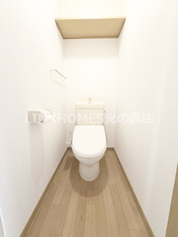 熊本市北区龍田弓削１丁目のアパートのトイレ|トイレです
