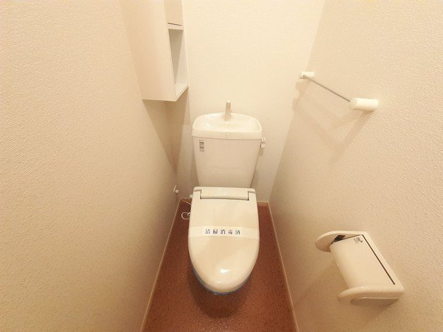 【トイレ】 | ヴィラ・シャンテ　Ａ | トイレもきれいです