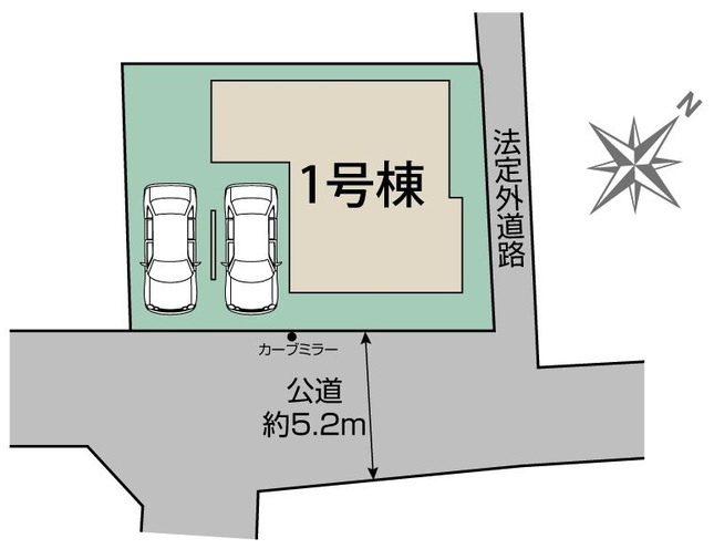 久喜市久喜東５丁目　全１棟の区画図|ご希望があれば、同じエリア・価格帯の物件もあわせてご紹介します。無理に購入をおすすめすることはありません。こちらの物件が気になった方は０１２０－６５５－６２０（通話無料）までお気軽にお問合せ下さい。