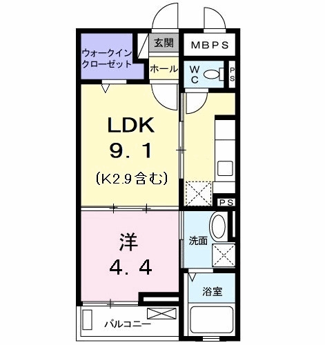 【間取り】 | サンリット　スクエア