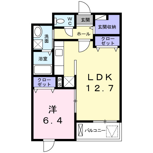 タキヤマレジデンスの間取り