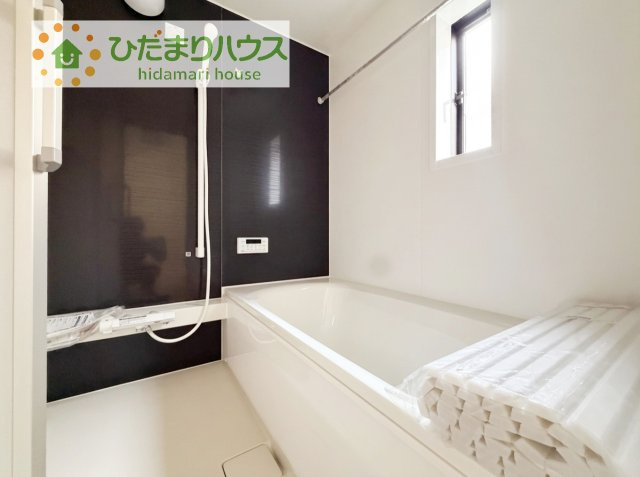 【浴室】 | 土浦市小松第7　新築戸建　4号棟 | 今日も１日お疲れでした。広いお風呂で疲れを癒してください、、、♡