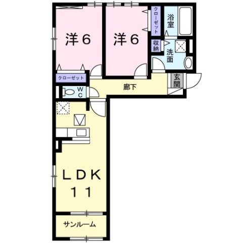【間取り】 | リコ　ブレッザ　Ⅱ
