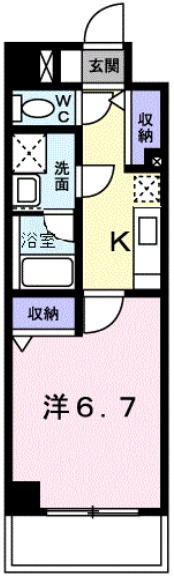 グランツモーデの間取り