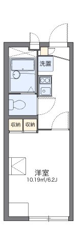 レオパレス希望の丘の間取り