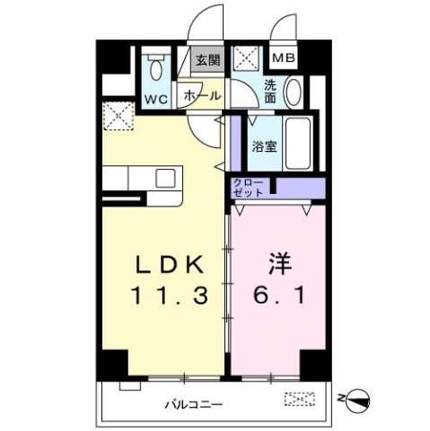 Ｆｏｒｅｓｔ三軒茶屋の間取り