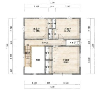 飯野山がきれいに見える築９年のお家の間取り