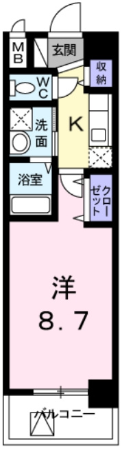 エレガンス富士の間取り