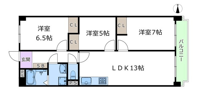 【間取り】 | 曽根グリーンハイツ | エイブルにて取扱い可能な住宅ローンは、全部で10種類以上！お客様にピッタリの住宅ローンを当社のFPよりご案内させて頂きます。住宅ローンのご相談だけでも、お気軽にご相談下さいませ。