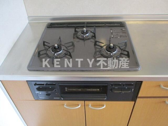 【キッチン】 | ヴィラはなぞの | 使いやすいキッチンです