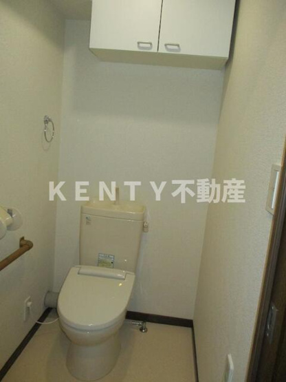 【トイレ】 | ヴィラはなぞの | 清潔感のあるトイレです