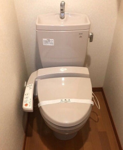 ルーブル上池台弐番館のトイレ