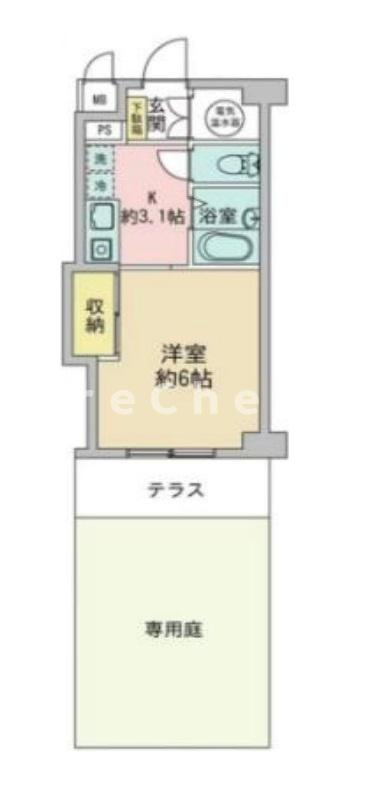シティハウス駒込の間取り