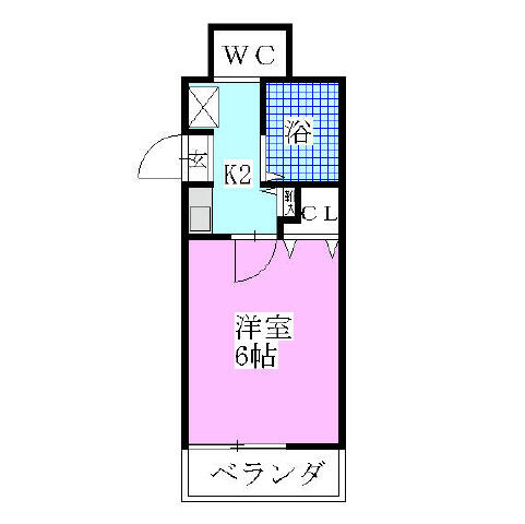 レジデンス壱拾八番館の間取り