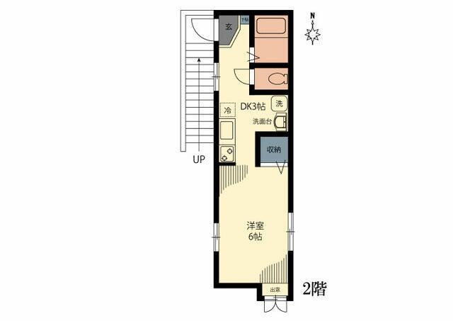 エスハイツの間取り