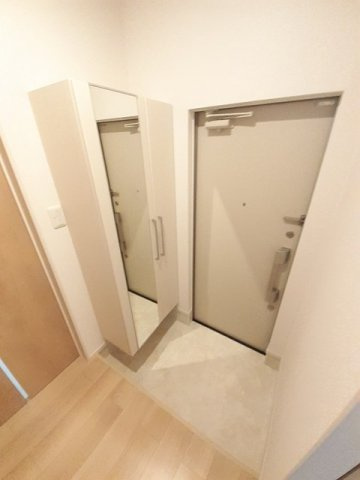 アンソレイエ町屋の玄関|毎日通る玄関はこちらです
