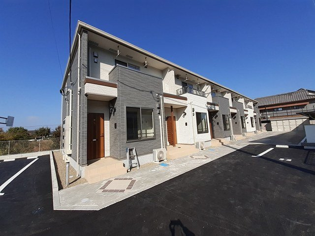 クラール松原町Ａの外観|おしゃれな外観です