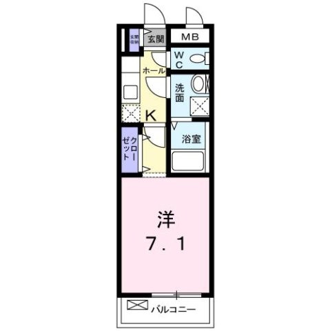 メルヴェーユ・セゾンの間取り