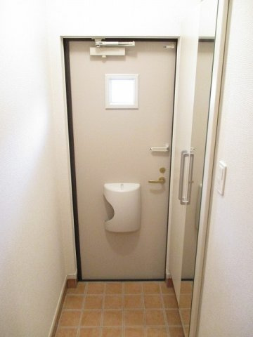 ベル　ソレイユの玄関|明るい玄関です