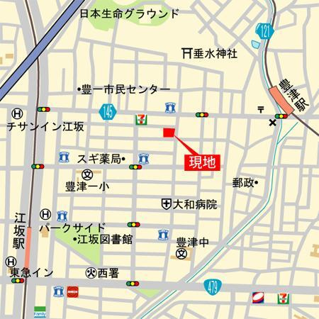 【地図】 | ルミネソレイユ江坂