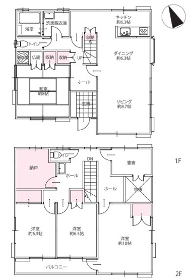 【間取り】 | 深谷市普済寺  中古住宅  