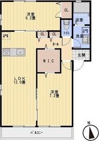 オアシスきざしAの間取り