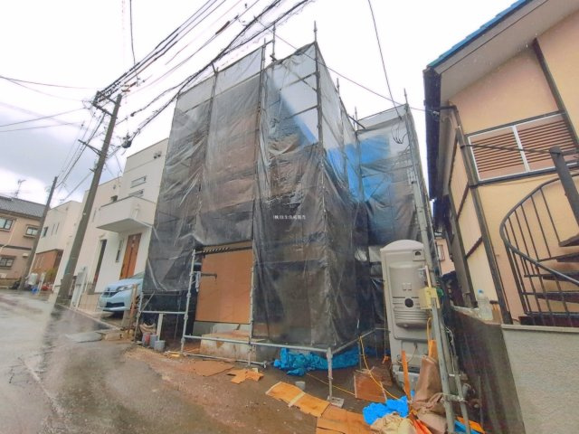 ふじみ野市鶴ケ舞１丁目の新築一戸建の外観|全居室収納付、パントリーやウォークインクローゼットなど収納豊富でお部屋スッキリ♪