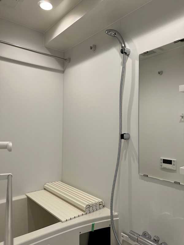 新品家具付きマンション高松町11(KaGood東京)の浴室|日々の疲れを癒すお風呂付です