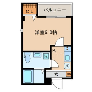 エムズ京急蒲田の間取り|間取りです。