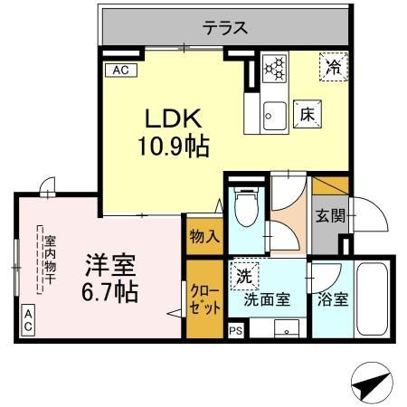 D×Zの間取り