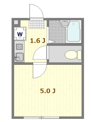 ノーザンロード四ツ木の間取り