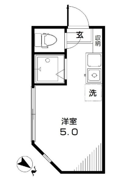 アーバンプレイス新宿中落合Bの間取り