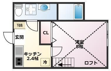 ワンズアヴェニール淵野辺の間取り