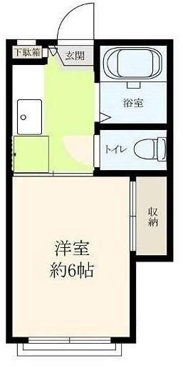 コーポエイトの間取り|間取りです。