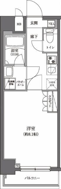 セジョリ墨田EASTの間取り