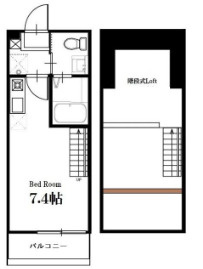 【間取り】 | ハーミットクラブハウスモンシュー