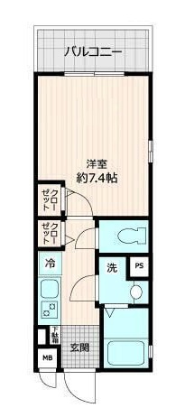 ダウンタウンレジデンスの間取り|間取りです。