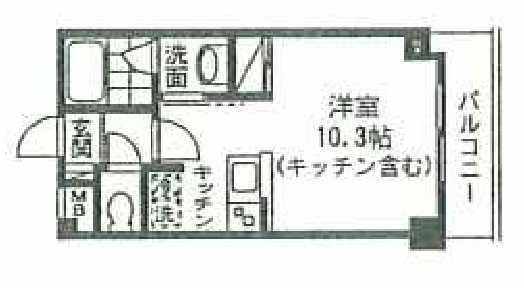 ラフィネ小竹向原の間取り|間取りです。