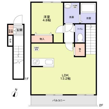 プレシャスＩＩの間取り