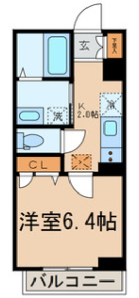 オデオンの間取り