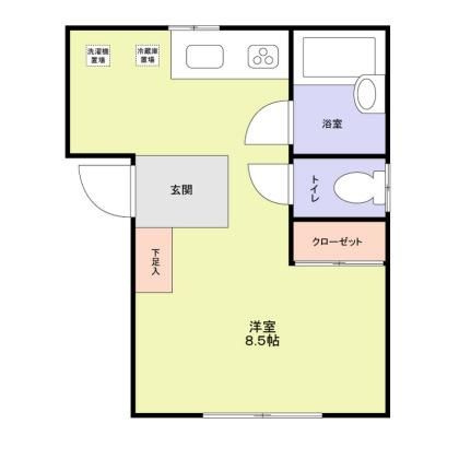 プラザ滝頭ＩＩの間取り