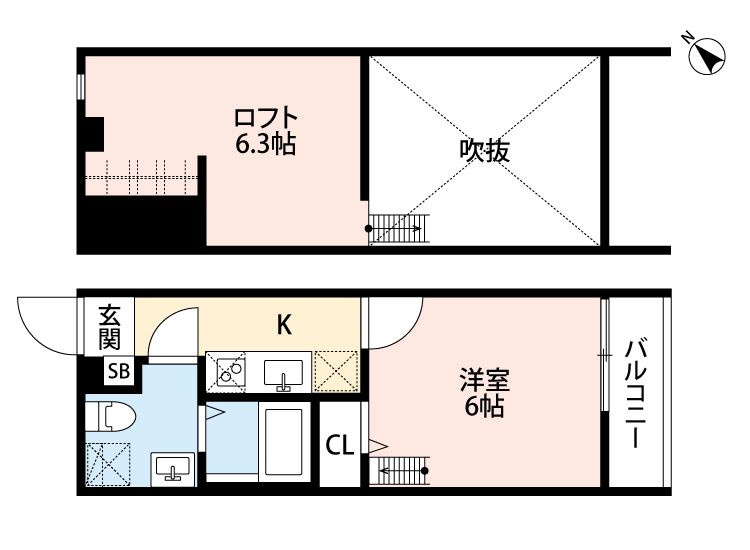SIZZLE 01の間取り