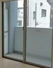コンフォリア清澄白河トロワのバルコニー